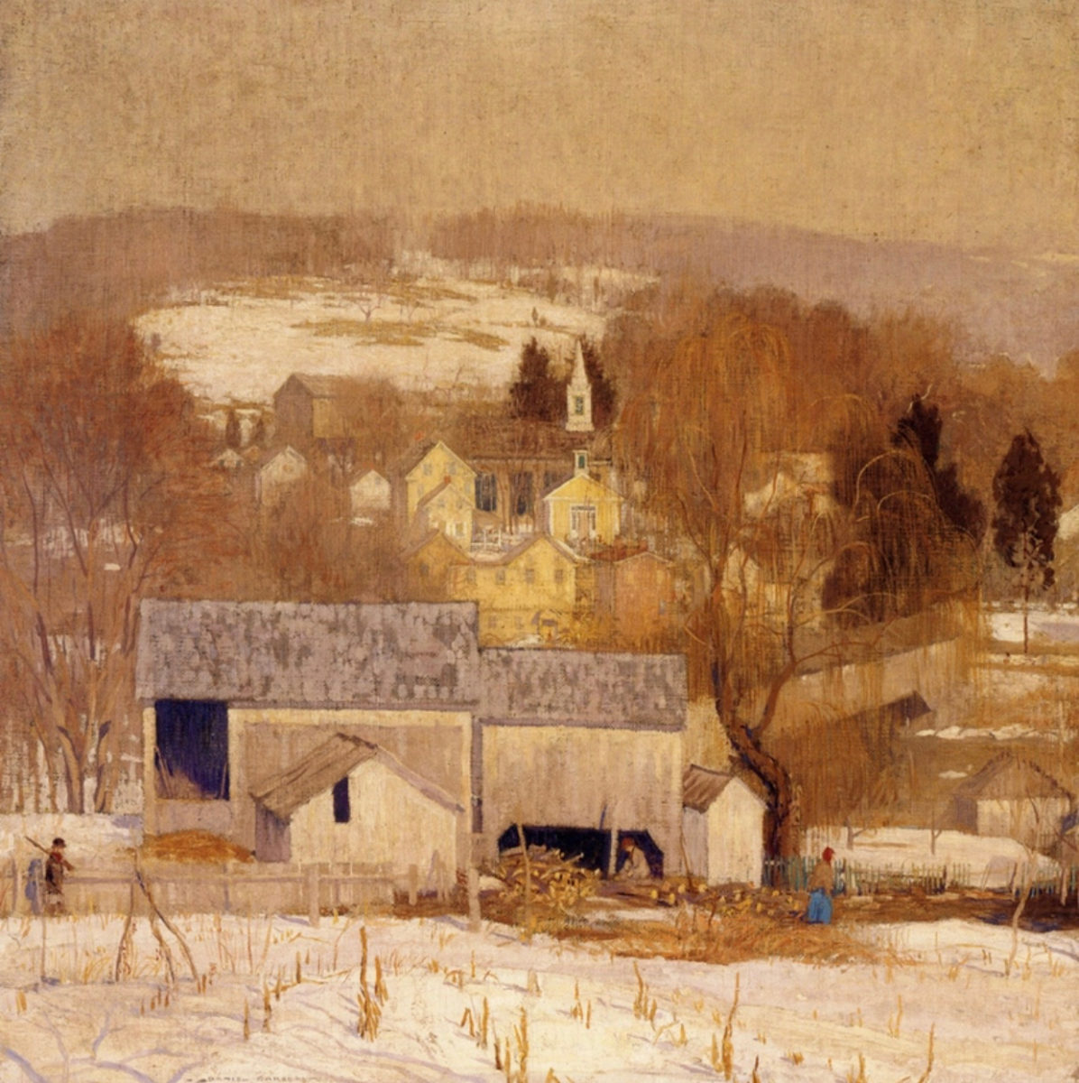 Daniel Garber inspired to paint 1
