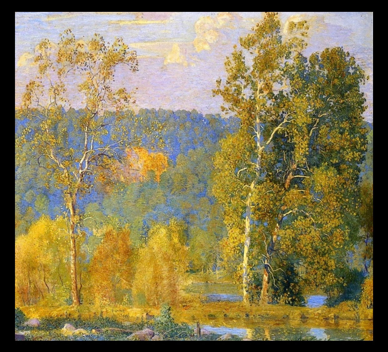 Daniel Garber inspired to paint 3