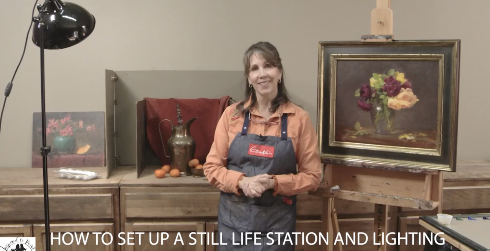 How to set up a still life station elizabeth robbins