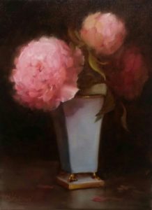 Pink Hydrangeas Donna Kallesser