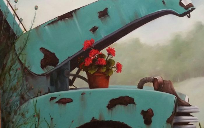 Donna Kallesser Image 1 old truck with flowers