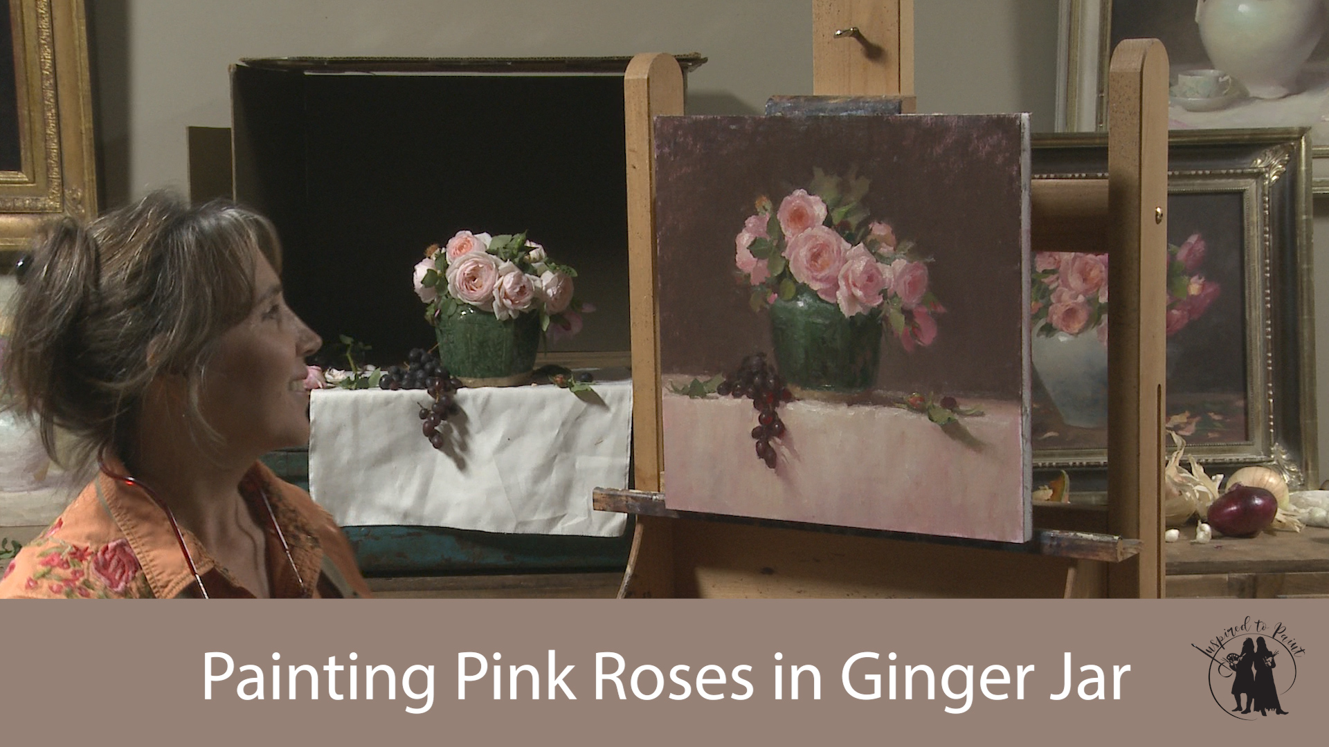 Painting Pink Roses in Green Ginger Jar.00_12_24_03.Still008