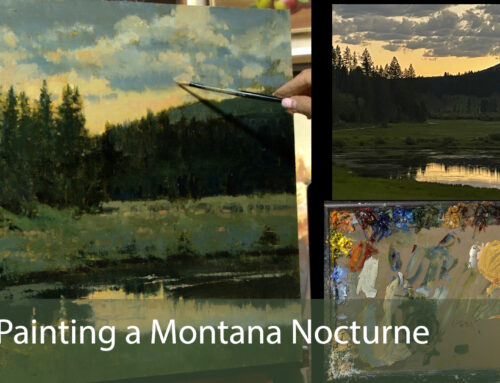 Preview: Painting a Montana Nocturne