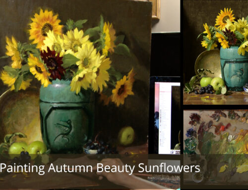 Preview: Painting Autumn Beauty Sunflowers with Elizabeth Robbins