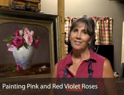 Preview: Painting Pink and Red Violet Roses with Elizabeth Robbins
