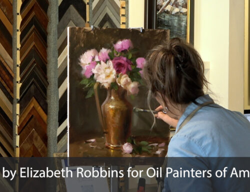 Elizabeth Robbins Oil Painters of America Demonstration