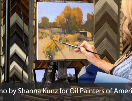 Shanna Kunz Oil Painters of America Demonstration