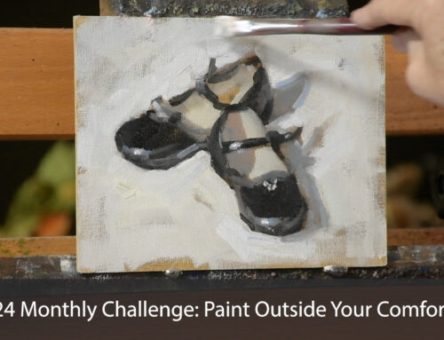 Monthly Challenge: Painting Outside Your Comfort Zone